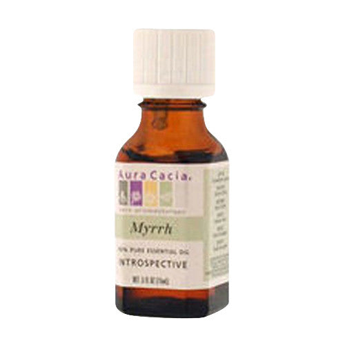 Aura Cacia 100% Pure Essential Oil Introspective Myrrh (Commiphora Molmo) - 0.5 Oz